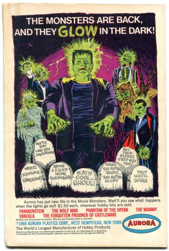 GREEN LANTERN #72 1969 DC COMICS SPACE CRAFT COVER FN