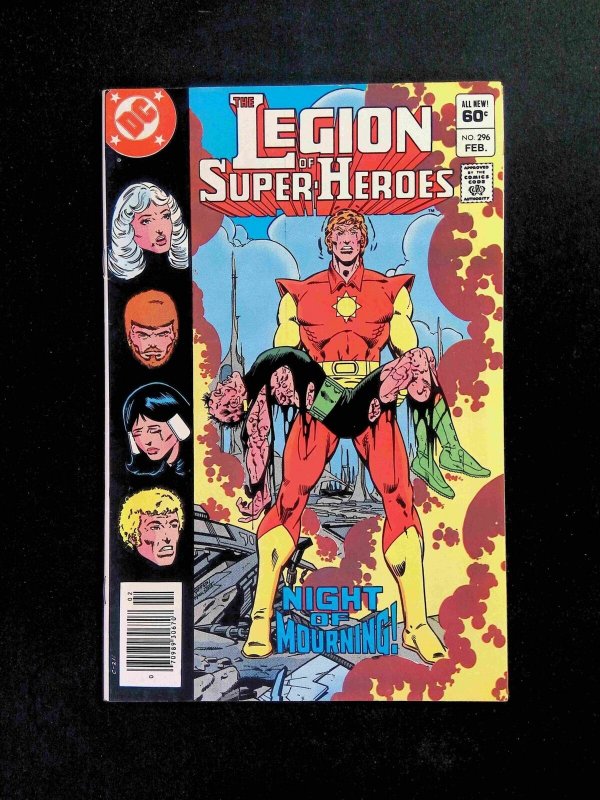 Legion Of Super-Heroes #296 2nd Series DC Comics 1983 VF- Newsstand
