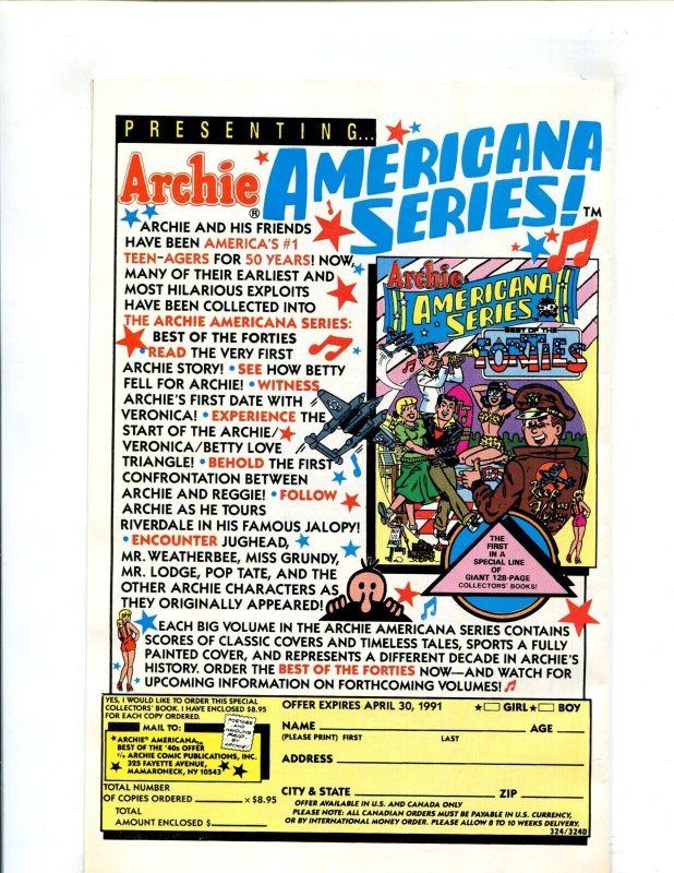 (1991) TMNT Present: Mighty Mutanimals #1 - FIRST ISSUE! (9.0)