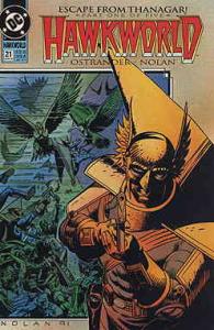 Hawkworld #21 VF/NM ; DC | John Ostrander Hawkman