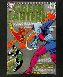 Green Lantern #43 1st Appearance Major Disaster!