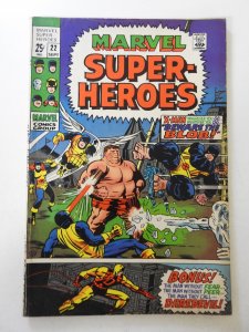 Marvel Super-Heroes #22 (1969) VG+ Condition