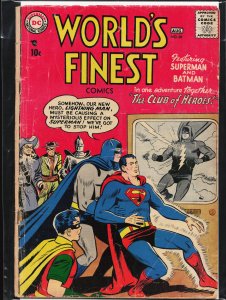 World's Finest Comics #89 (1957) Superman and Batman and Robin