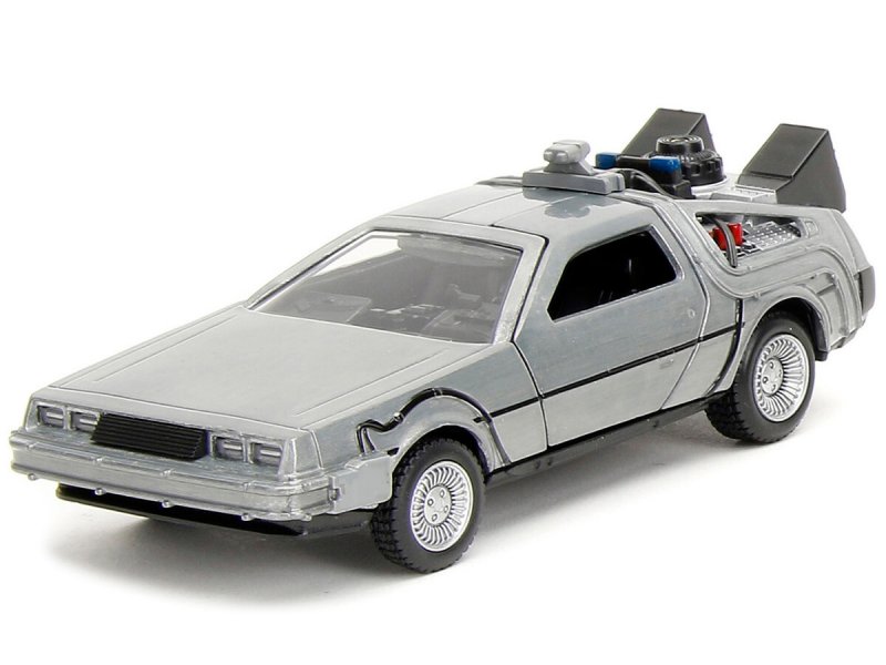 Back to the Future Delorean Set of 3 pieces Hollywood Rides