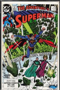 Adventures of Superman #461 (1989) Superman