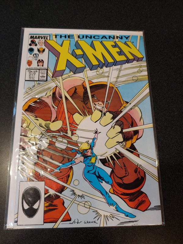 THE UNCANNY X-MEN #217