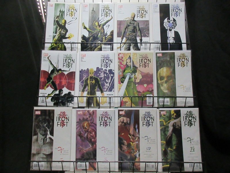 IMMORTAL IRON FIST (2007) 1-27,Annual,1-shots  COMPLETE