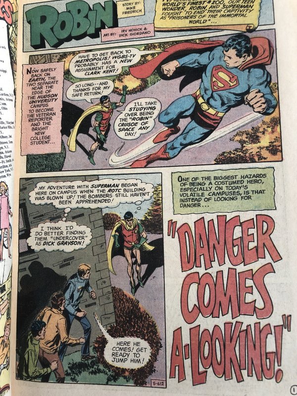 Batman 230, coverless reader