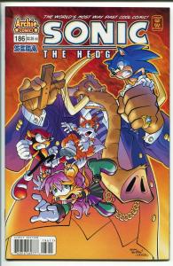 SONIC THE HEDGEHOG #186  2008-ARCHIE COMICS-SEGA-nm