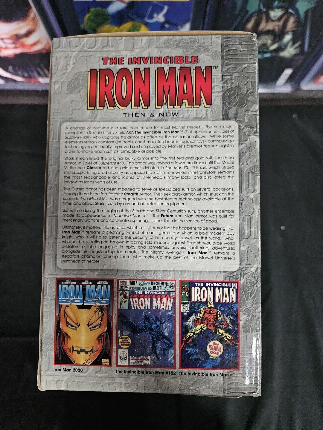 Buste Iron Man Marvel Comics - Diamond Select Toys DEC202077, Figurine Collector Premium