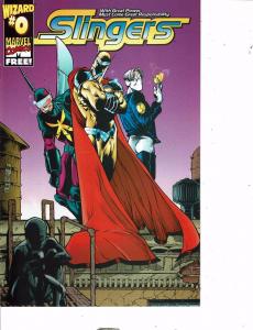 Lot Of 2 Comic Book Marvel Masterpieces #1 and Slingers #0 AB5