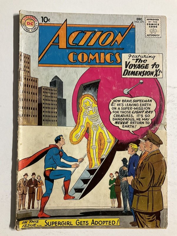 ACTION COMICS 271 GD GOOD 2.0 DC COMICS