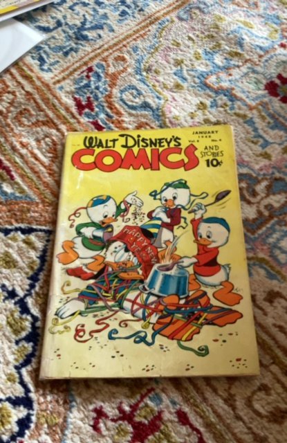 Walt Disney's Comics and Stories #88 (1948) Carl Barks art! Golden-Age V...