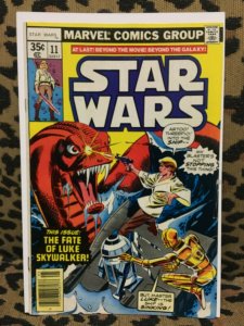 STAR WARS #11 Very Good + Condition Marvel Comics May 1978