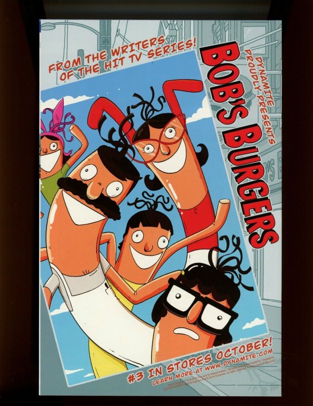 (2014) Bob's Burgers #2 - FIRST PRINTING! HARD TO FIND!! (9.2)