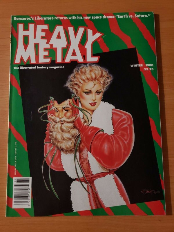 Heavy Metal Magazine Winter 1988 ~ NEAR MINT NM ~ illustrated Magazine