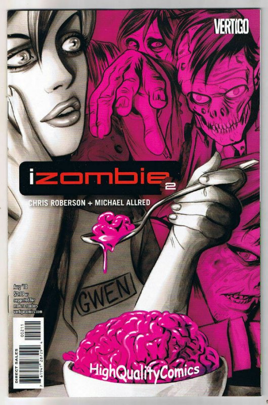 I ZOMBIE #2, VF+, Mike Allred, Horror, Ghost, Vertigo, 2009, more in store