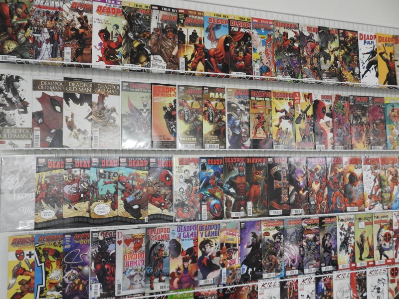 Huge Lot 220+ Deadpool Comics!! Deadpool vs Gambit, Deadpool the Duck+ Avg VF/NM