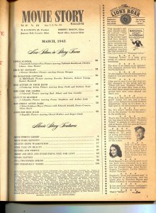 Movie Story-Andrea King-Dennis Morgan-Tallulah Bankhead-March-1945