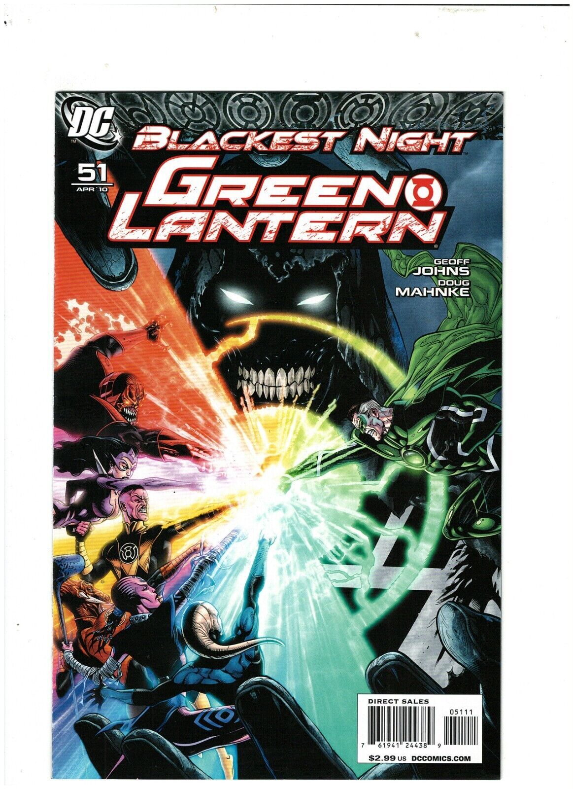 Green Lantern #51 DC Comics 2010 Goeff Johns, Blackest Night NM | Comic Books - Modern Age, DC Comics, Green Lantern, Superhero / HipComic Green Lantern #51 DC Comics 2010 Goeff Johns, Blackest Night NM | Comic Books - Modern Age, DC Comics, Green Lantern, Superhero / HipComic