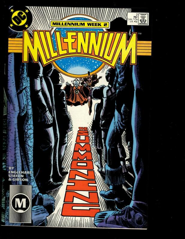 Lot of 10 DC Comic Books Millennium 1 2 3 4 5 6 7 8 Metal Man 1 2 Batman JF10