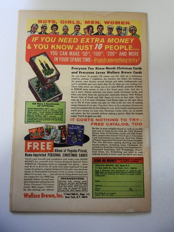 Unknown Worlds #50 (1966) VG Condition moisture stain fc