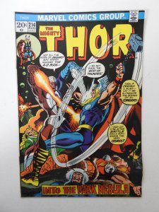 Thor #214 VG- Condition! Rust on staples