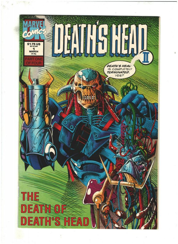 Death's Head II #1 VG/FN 5.0 Marvel UK Comics 1992