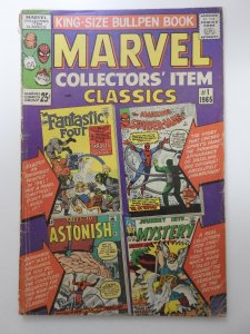 Marvel Collectors' Item Classics #1 (1965) 1st Skrulls reprint! Solid Go...