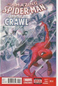 The Amazing Spider-Man: Learning To Crawl # 1.4 Cover A NM Marvel 2014 [P7]