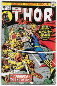 Mighty Thor #245 | 1st App He Who Remains | MVS Intact (Marvel, 1976) FN+