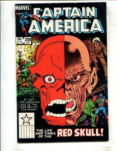 CAPTAIN AMERICA #298 (7.0/7.5) RED SKULL!! 1984