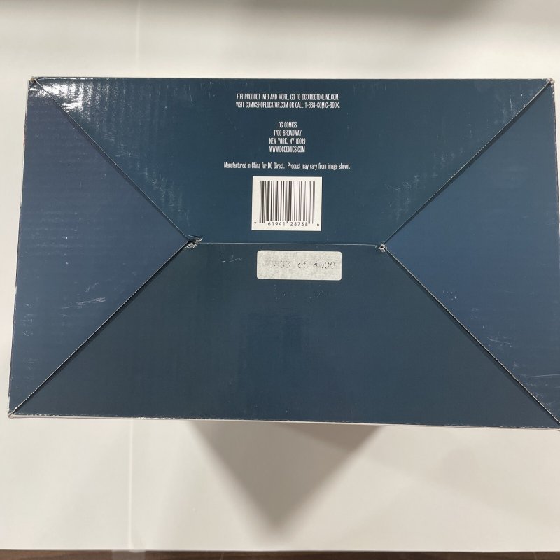 DC DIRECT BATMAN SUPERMAN PUBLIC ENEMIES MAQUETTE MIB!! Statue 0883/4000