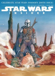 STAR WARS INSIDER #200 PX EXCLUSIVE PEACH MOMOKO MANDALORIAN VARIANT COVER