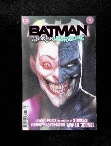 Batman the Joker  War Zone #1  DC Comics 2020 VF/NM