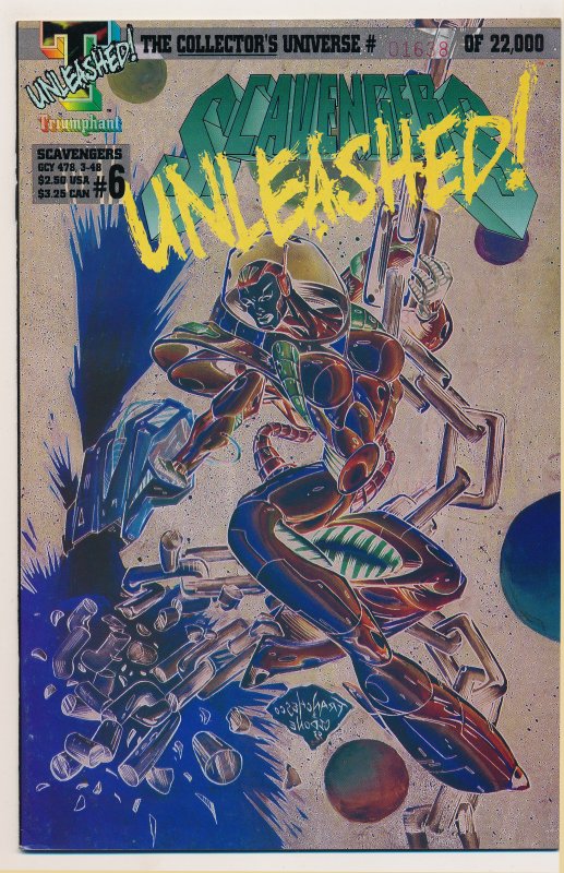 Scavengers (1994 Triumphant) #0-11 NM Complete series