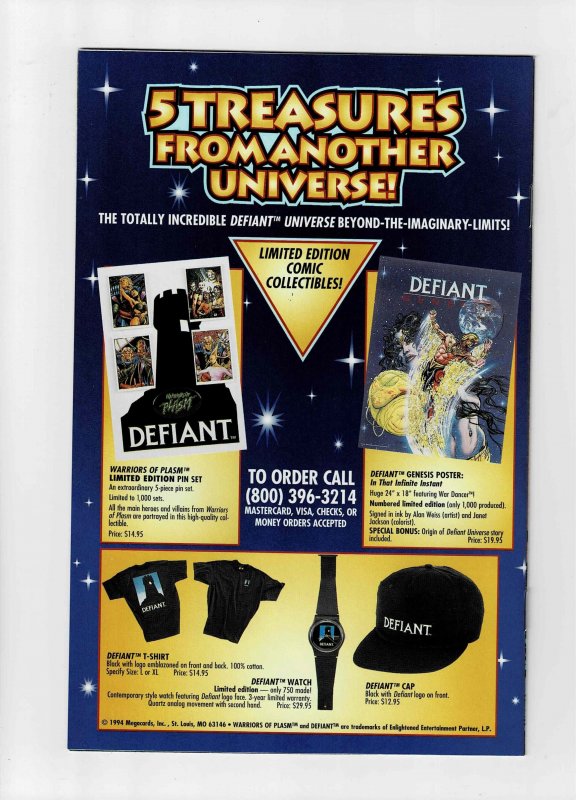 Dark Dominion #8 (1994) NM (9.4)