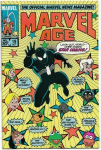 MARVEL AGE#19 VF/NM 1984 SPIDER-MAN COVER MARVEL COMICS