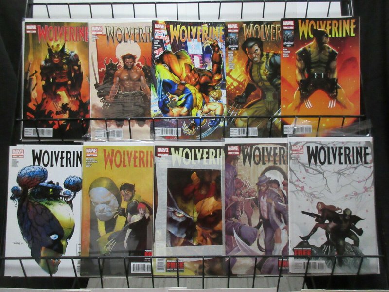 Wolverine (Marvel 2012) #300-315 Lot of 10Diff Logan's (not) Solo Adventures