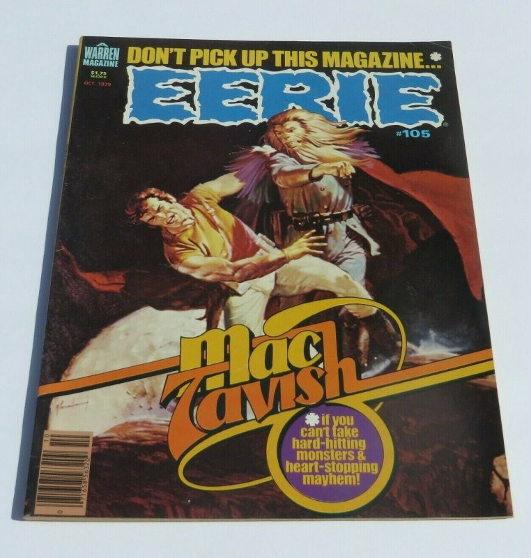 Eerie #105 VG/FN 1979 Horror Magazine Mac Tavish Monsters and Mayhem Weird