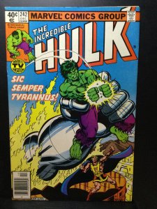 The Incredible Hulk #242 Newsstand Edition (1979)