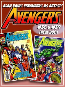 AVENGERS #38 & 39 (Spring 2001) 9.0 VF/NM  New Line-Up! Alan Davis Art Begins!