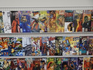 Huge Lot 210+ Comics W/ Superman, Green Lantern, Preacher, +More! Avg VF- Cond!
