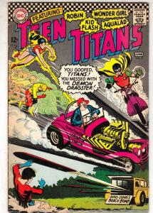 Teen Titans 3 The strict FN/VF+ 7.5 1966 Messed w/ Demon Dragster Big Daddy Roth