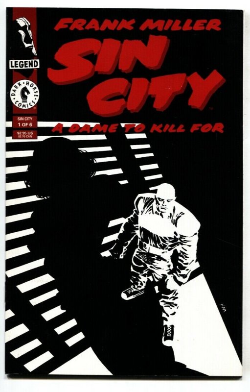 Sin City: A Dame to Kill For #1 comic book 1993 First Dwight McCarthy