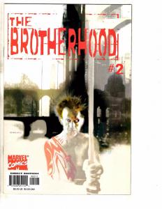 Lot Of 5 The Brotherhood Marvel Comic Books # 1 2 (2 Copies, 1 Variant) 3 4  GM6 