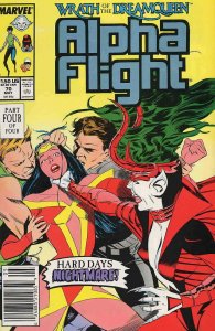 Alpha Flight (1st Series) #70 (Newsstand) VF/NM; Marvel | save on shipping - det