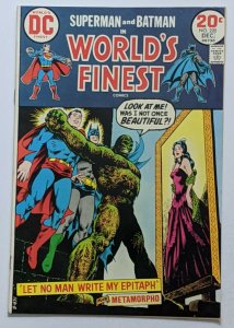 World's Finest #220 (Dec 1973, DC) VF 8.0 Metamorpho backup story Nick Cardy cvr 