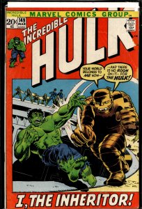 The Incredible Hulk #149 British Variant (1972) Hulk [Key Issue]