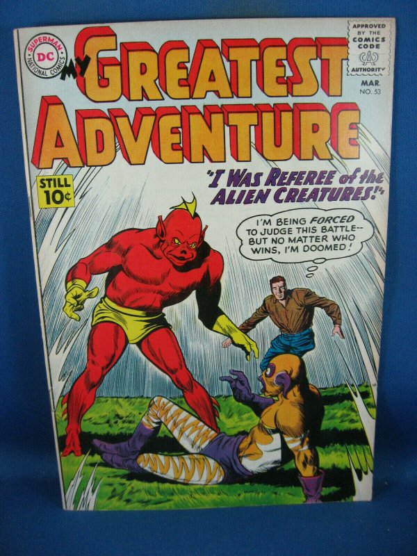 MY GREATEST ADVENTURE 53 F VF 1961